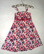 CQ_Fajna bawełniana letnia sukienka _R.122/6 L