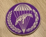 Naszywka desant owal fioletowy 