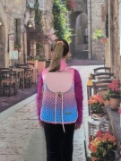 NA ZAMÓWIENIE plecak torebka wykonane na szydełku handmade rękodzieło 