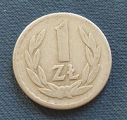 Moneta 1 złoty 1965 r. PRL (Al)