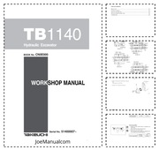 Takeuchi TB1140 Service Manual Instrukcja serwisowa naprawcza