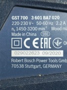 Wyrzynarka BOSCH GST700