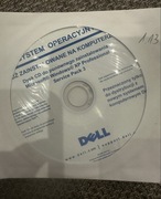 Płyta dell DVD CD windows XP profesional + klucz aktywacyjny