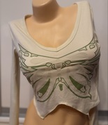 Modny top damski z długim rękawem