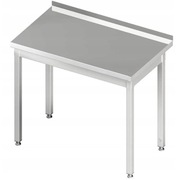 STÓŁ BEZ PÓŁKI 60X60X85 STAL NIERDZEWNA
