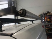 Fiat Doblo Opel Combo bagażnik dachowy z rolką