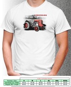 Koszulka z nadrukiem CIĄGNIK LAMBORGHINI, WSZYSTKIE ROZMIARY