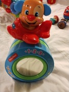 Kula do raczkowania z misie i samolotem ,dzwiekowa Fisher Prica.