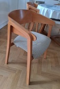 Krzesła Malos, nowoczesne, bukowe, za 1/3 ceny nowych, 4 sztuki , okazja