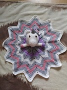 Kocyk przytulanka jednorożec HANDMADE