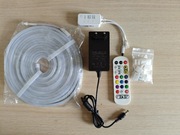 NEON LED RGBIC 5M Aplikacja Rope Flex RGB Zestaw