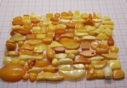 Sprzedam bursztyn elementy 114 sztuk      MINUS - 10%