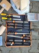 Zestaw dłut do drewna stolarskie rzeźba młotki