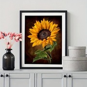 5D DIY Haft diamentowy Słonecznik