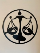 znak zodiaku WAGA , ozdoba wnętrza lub prezent