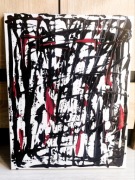 Rozszczelnienie obraz abstrakcyjny 40x50 