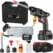 MYJKA CIŚNIENIOWA AKUMULATOROWA DO OKIEN OGRODU KOSTKI 2X AKUMULATOR ZESTAW