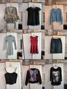 Zestaw ubrań w rozmiarze XS S stan bardzo dobry, idealne do odsprzedaży 