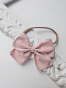 Nowa opaska bezuciskowa kokarda sesja zdjęciowa boho  wyprawka 