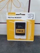 Karta Pamięci 64MB FMCB Free McBoot V1.966 Sony PlayStation 2