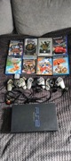 Playstation 2 + Gry + Karta pamięci 8MB Zestaw 