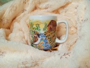 Kwitnący sad kubek ręcznie malowany 300 ml.