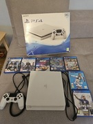 Playstation 4 PS4 + PAD + gry