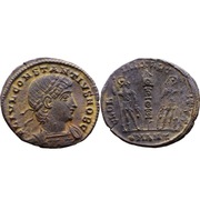 moneta Rzymska - FOLLIS - CONSTANTIUS II  CEASAR 324-337r.