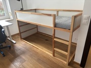 Łóżko (dla dziecka) Ikea Kura z materacem