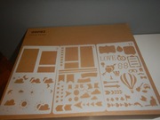 Szablony 6sztuk do odrysowywania dla dzieci