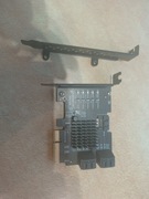 Karta adapter do komputera PC PCIe 4X na 5x SATA 3.0 Serial ATA III 6Gb/s