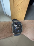 Apple Watch Ultra 3 49mm tytan naturalny + pasek Ocean (marynarski granat)