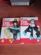 Manga fire force tom 1 i 3