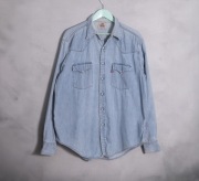 Levi’s koszula jeansowa XL jasna denim western vintage męska