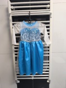 Sukienka Elza z Krainy Lodu bal karnawałowy bal przebierańców