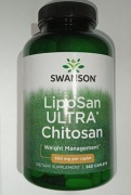 LipoSan ULTRA Chitosan Chitozan 240 kaps, wspomaga odchudzanie - OKAZJA -- 