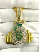 NOWY Naszyjnik wisiorek streetwear swagg drill trap ice drip