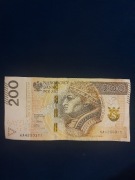 Banknot 200zl serii AA