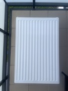 Grzejnik pokojowy 2120W, kaloryfer podwójny, prawy, stalowy 90x60x18