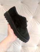 Zamszowe buty na platformie ICON