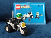 LEGO System 6324 City Chopper Cop policjant motocykl kompletny instrukcja 