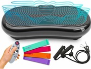 PLATFORMA WIBRACYJNA WIBRUJĄCA MASAŻER CIAŁA 3D 180 KG BLUETOOTH