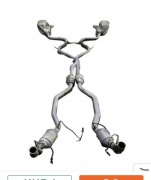  MERCEDES CZESCI  R230 SL500 .Tłumik z katalizatorami kpl. 721191175 tel