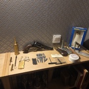 Rewolwer czarnoprochowy Remington kal. 44 5.5 cala