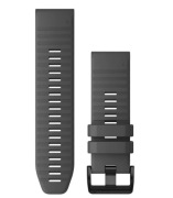 Silikonowy pasek Garmin QuickFit 26 w kolorze Graphite - 010-12864-20