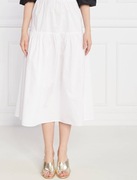 Biała spódnica maxi r160-XS /S
