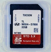 Aktualizacja map HYUNDAI Tucson Gen 5 EU 2025