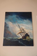 Willem van de Velde "The Gust" - reprodukcja