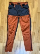 SPODNIE TREKKINGOWE MOVE ONA XS STALOWO- POMARAŃCZOWE 76-80 pas