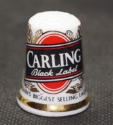 Naparstek Kolekcjonerski Porcelanowy Carling Black Label